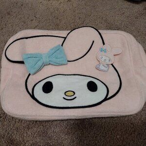 Stoney Clover Lane Sanrio My Melody bundle: Terry large pouch and terry patch